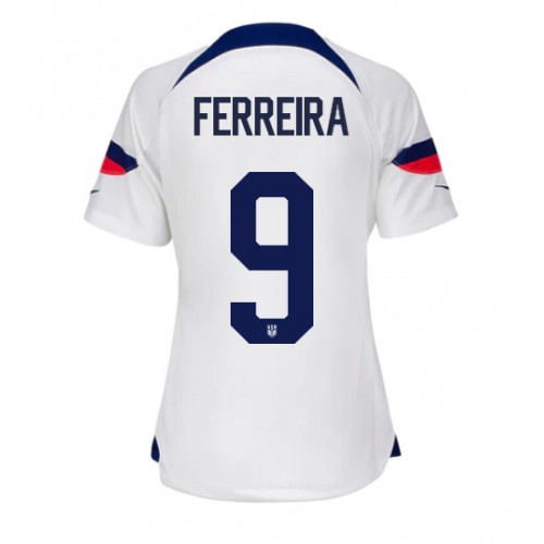 Dámy Fotbalový dres Spojené státy Jesus Ferreira #9 MS 2022 Domácí Krátký Rukáv